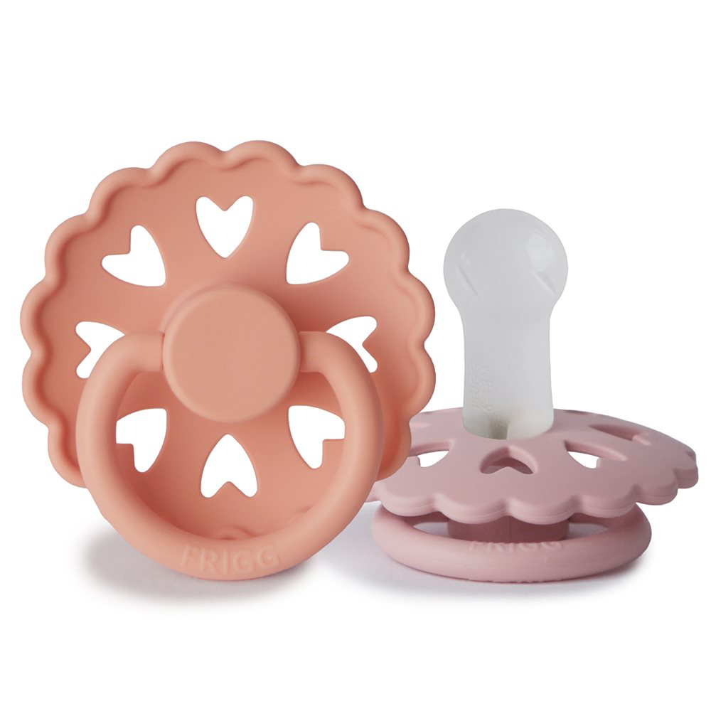 2 Pack Pacifier Frigg Fairytale Peach/Thumbelina Size 2
