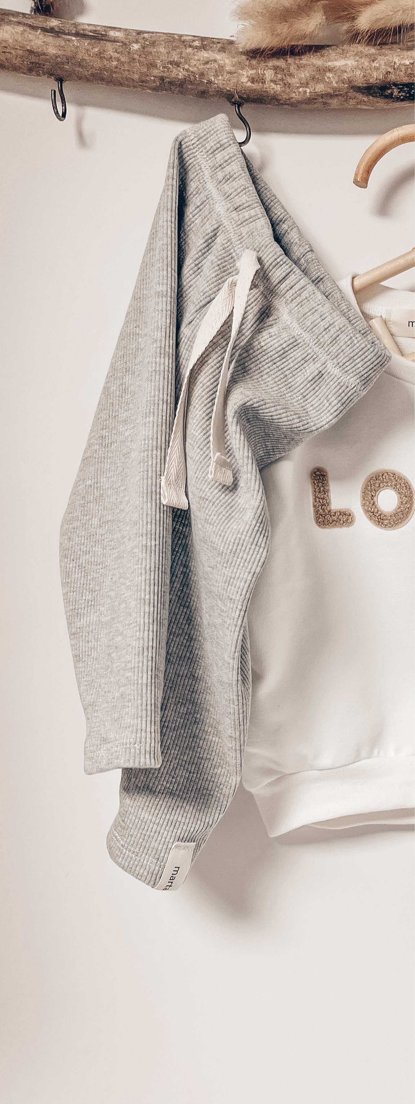Rib Leggings lightgrey