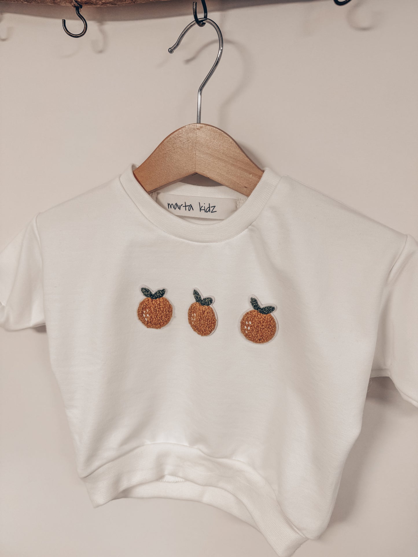 Mini Oranges Sweater creamwhite
