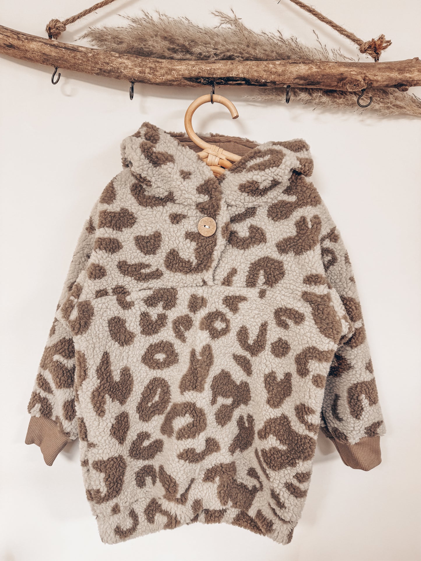 Outdoor Hoodie Leo brown sand