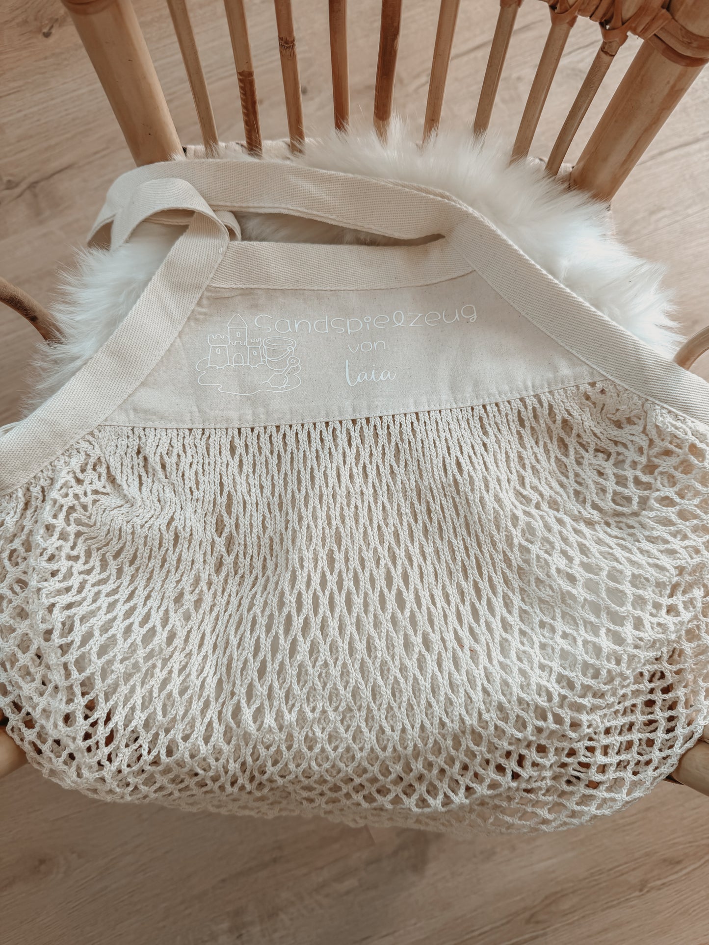 Sandspielzeugtasche personalisierbar