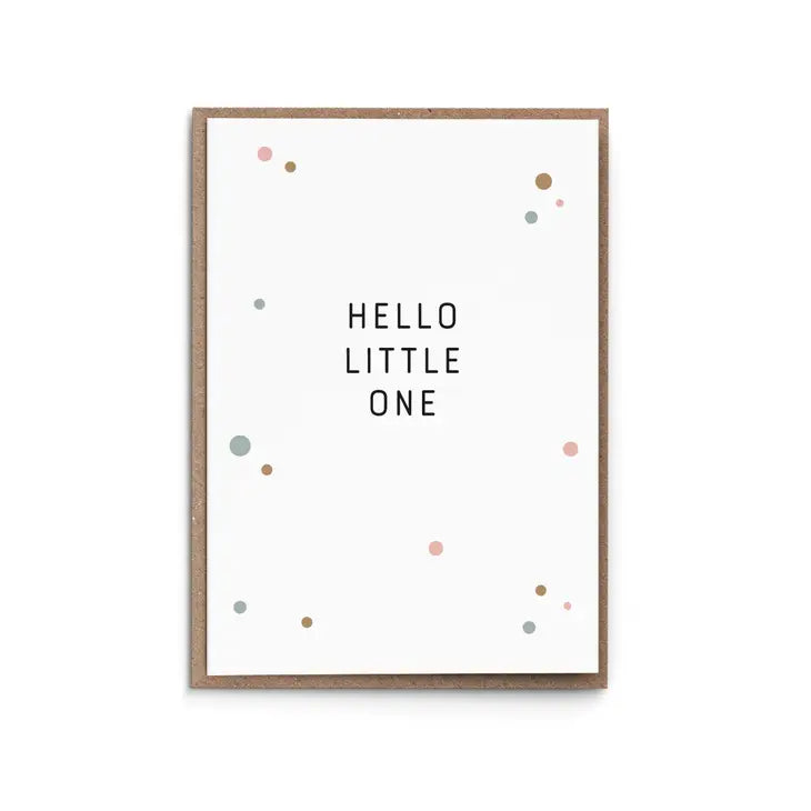 Welcome to the World Card