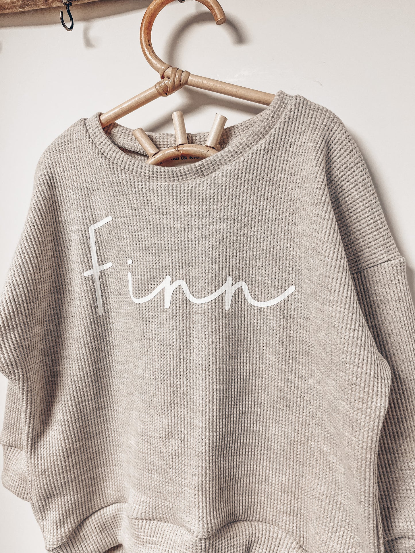 Waffel Sweater Personalisiert (Coloroptions)