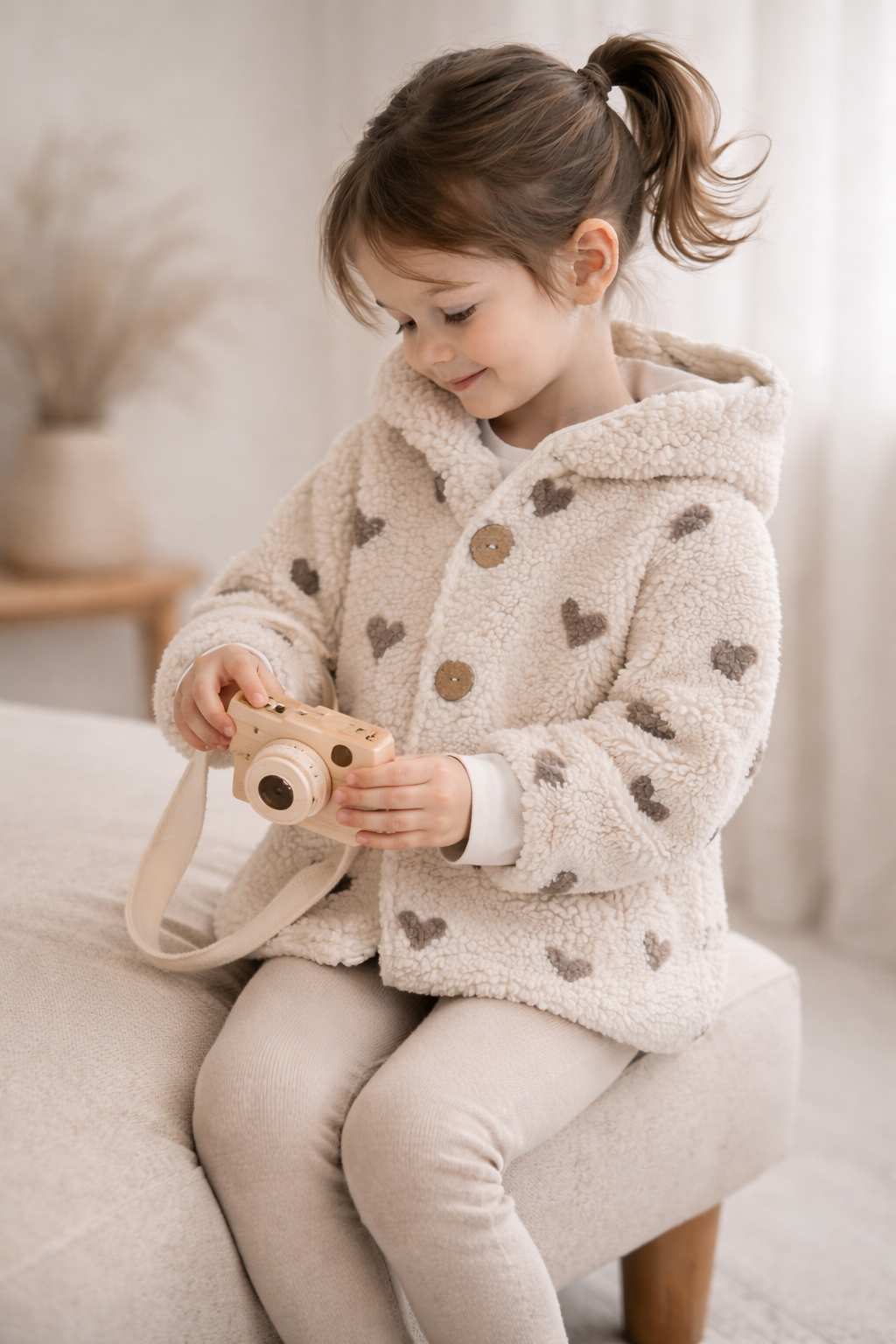 Teddy Jacke Hearts