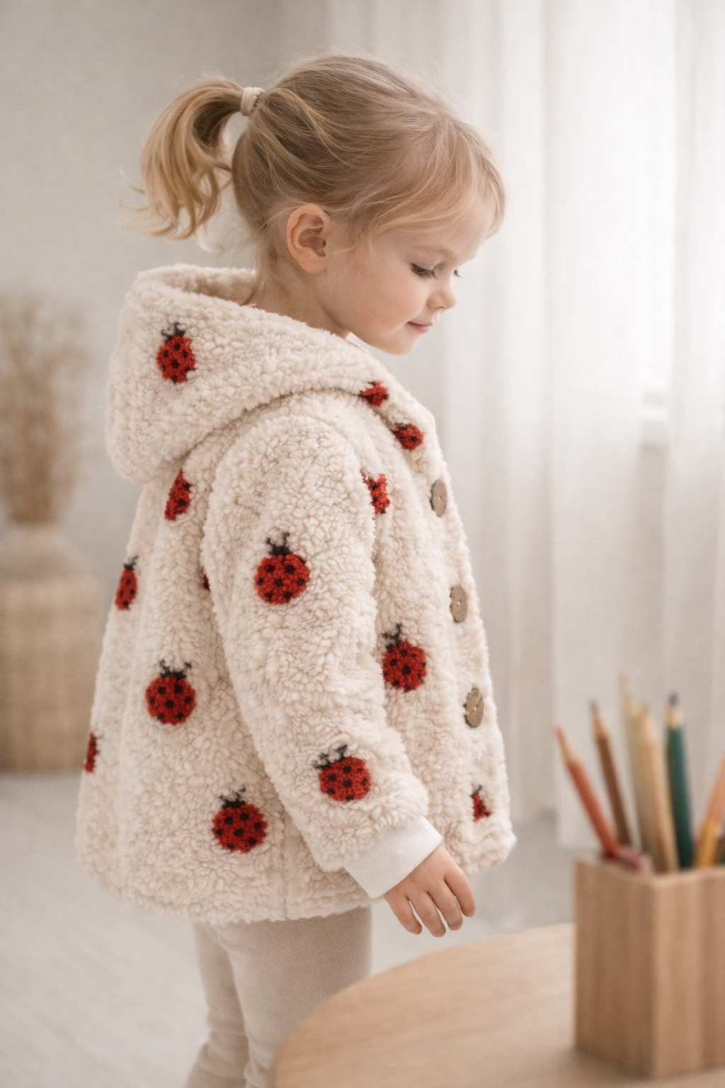 Teddy Jacke Ladybug