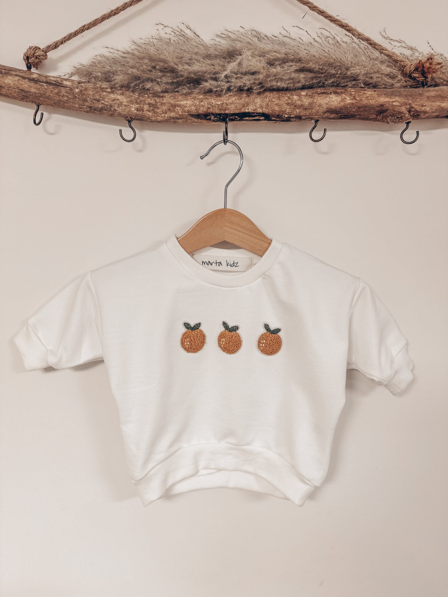 Mini Oranges Sweater creamwhite