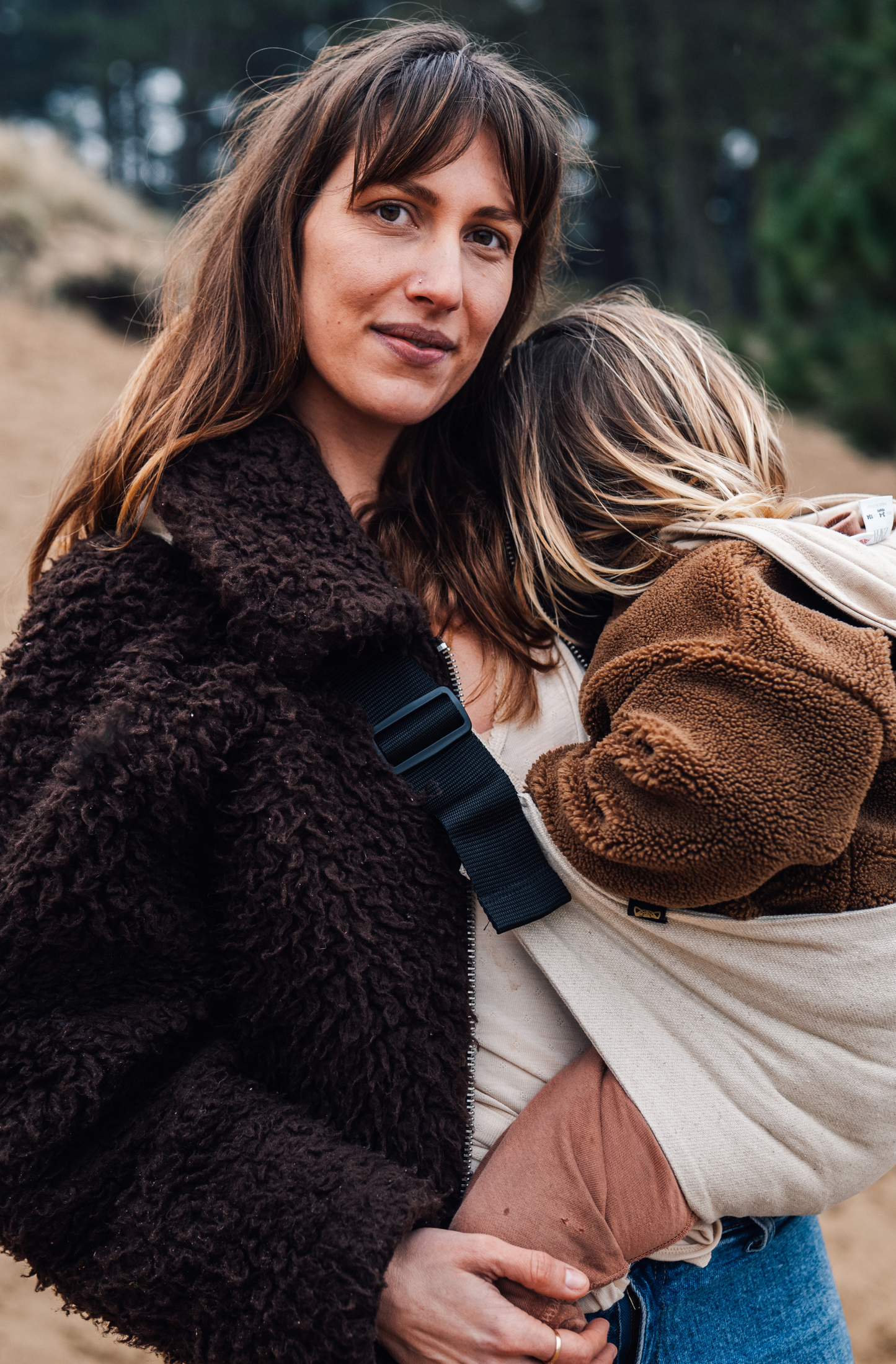 Wildride Toddler Carrier Sand Linen