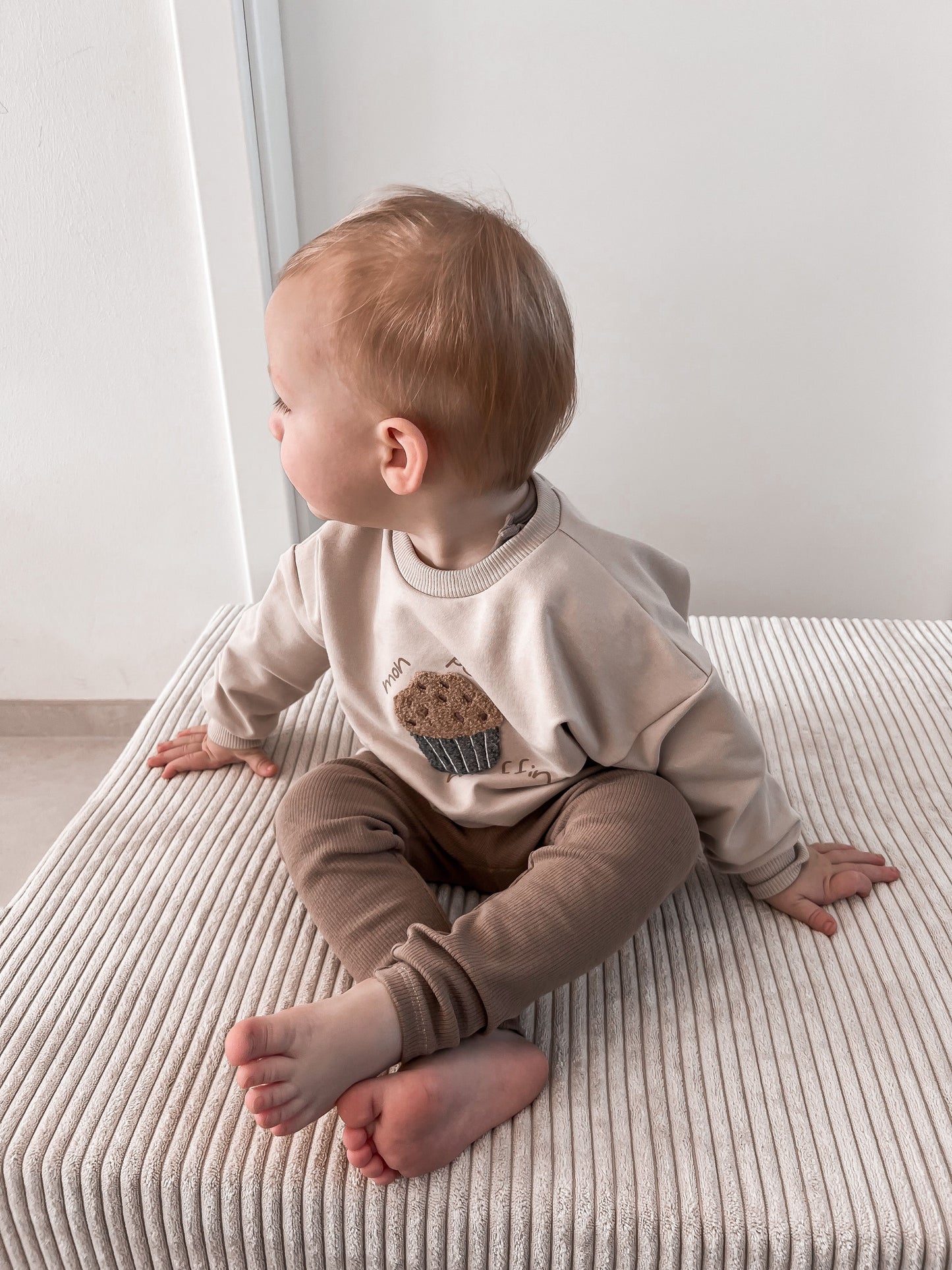 Rib Leggings Cappuccino