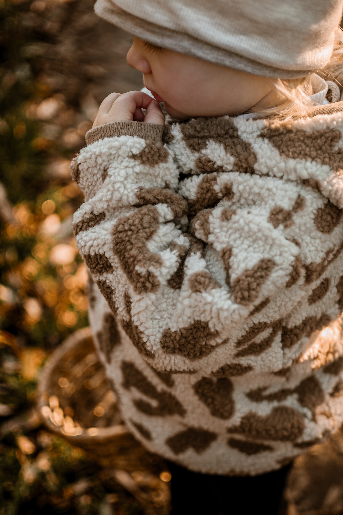 Outdoor Hoodie Leo brown sand