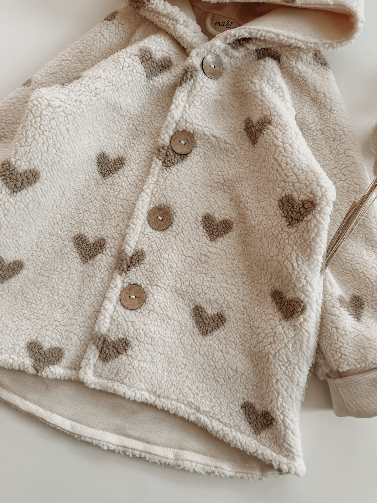 Teddy Jacke Hearts