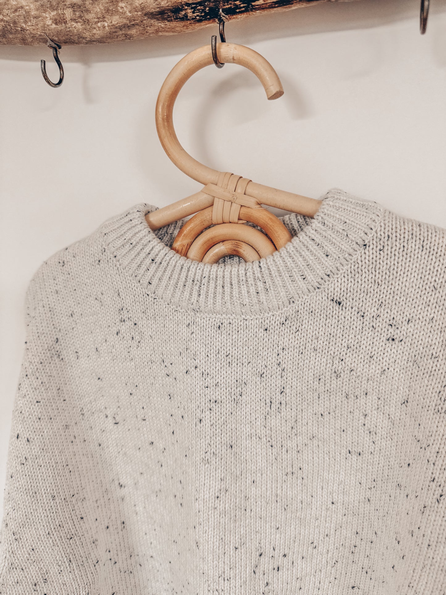 Baumwollstrick Sweater Salt‘n‘Pepper