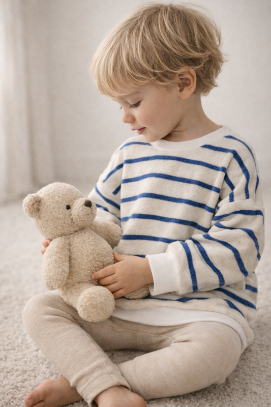 Frottee Sweater Stripes