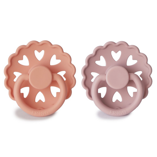 2 Pack Pacifier Frigg Fairytale Peach/Thumbelina Size 2