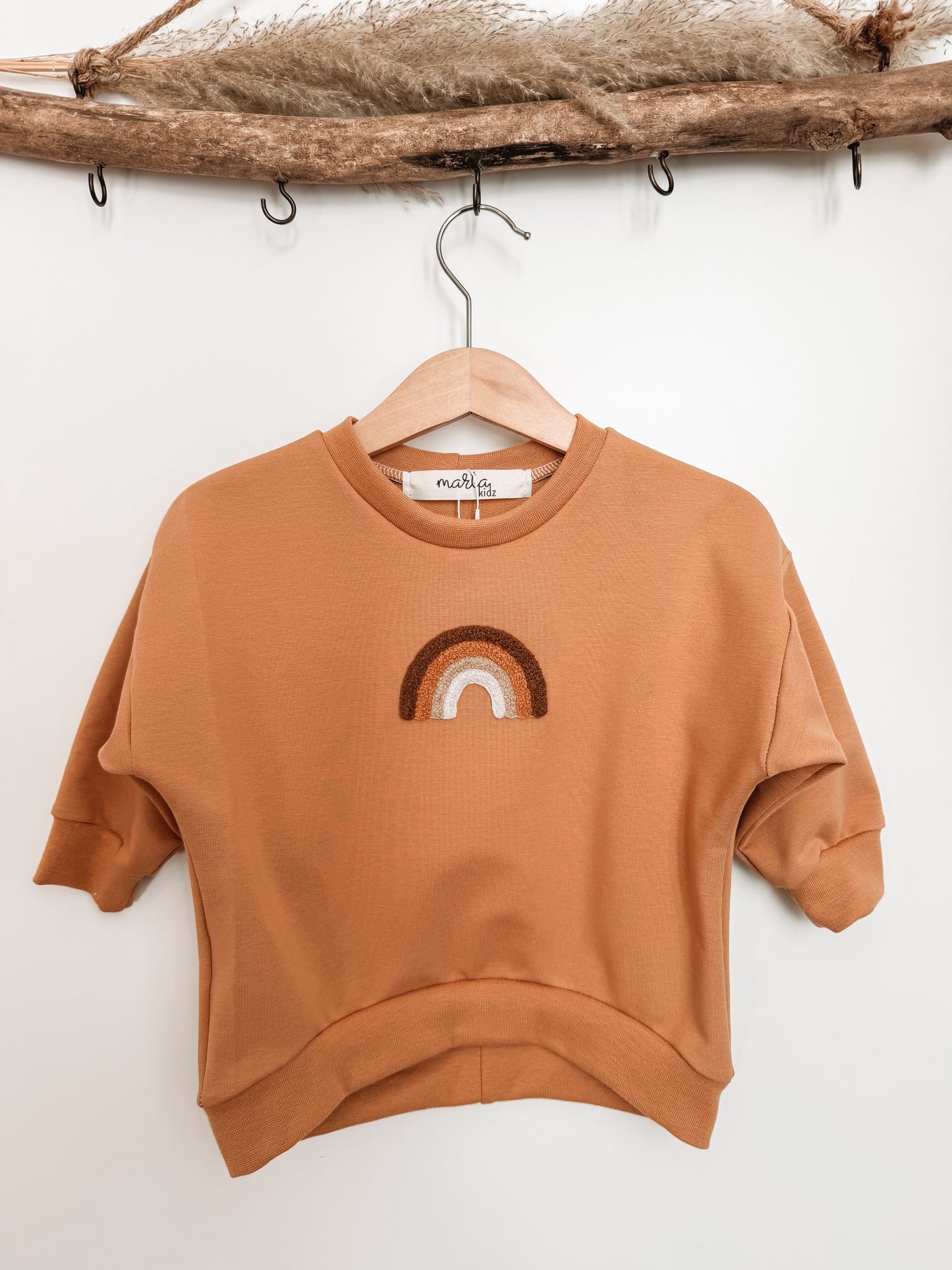 Rainbow Sweater Camel