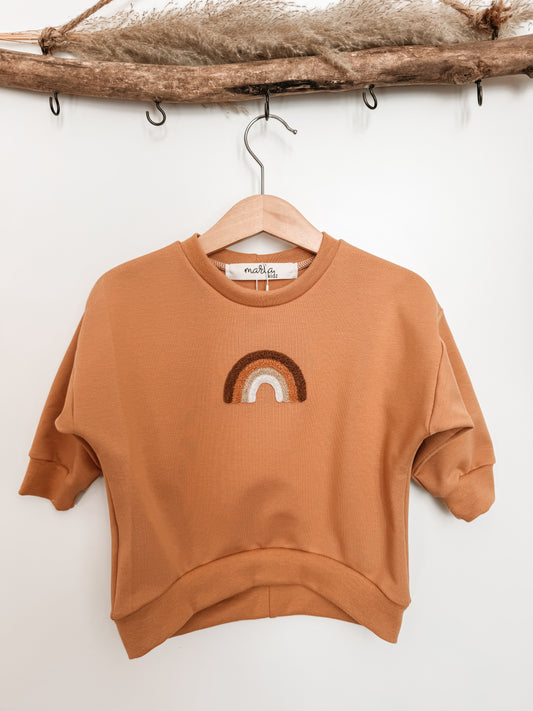 Rainbow Sweater Camel