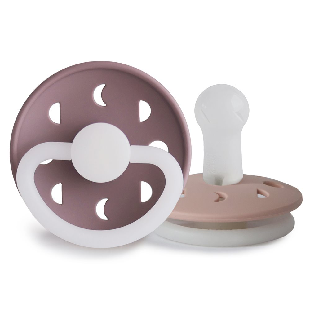 2 Pack Pacifier Frigg Night Size 2 Coloroptions