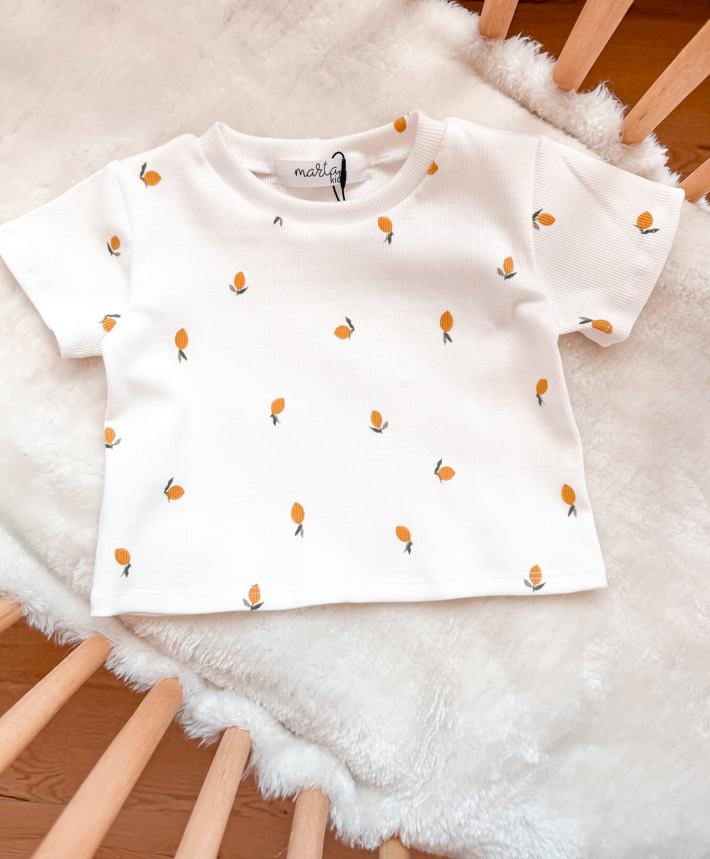 Rib T-Shirt Lemons