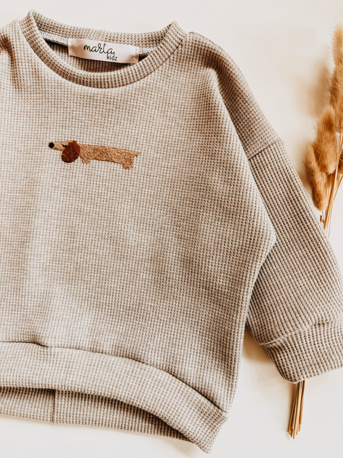 Waffel Sweater Dachshund