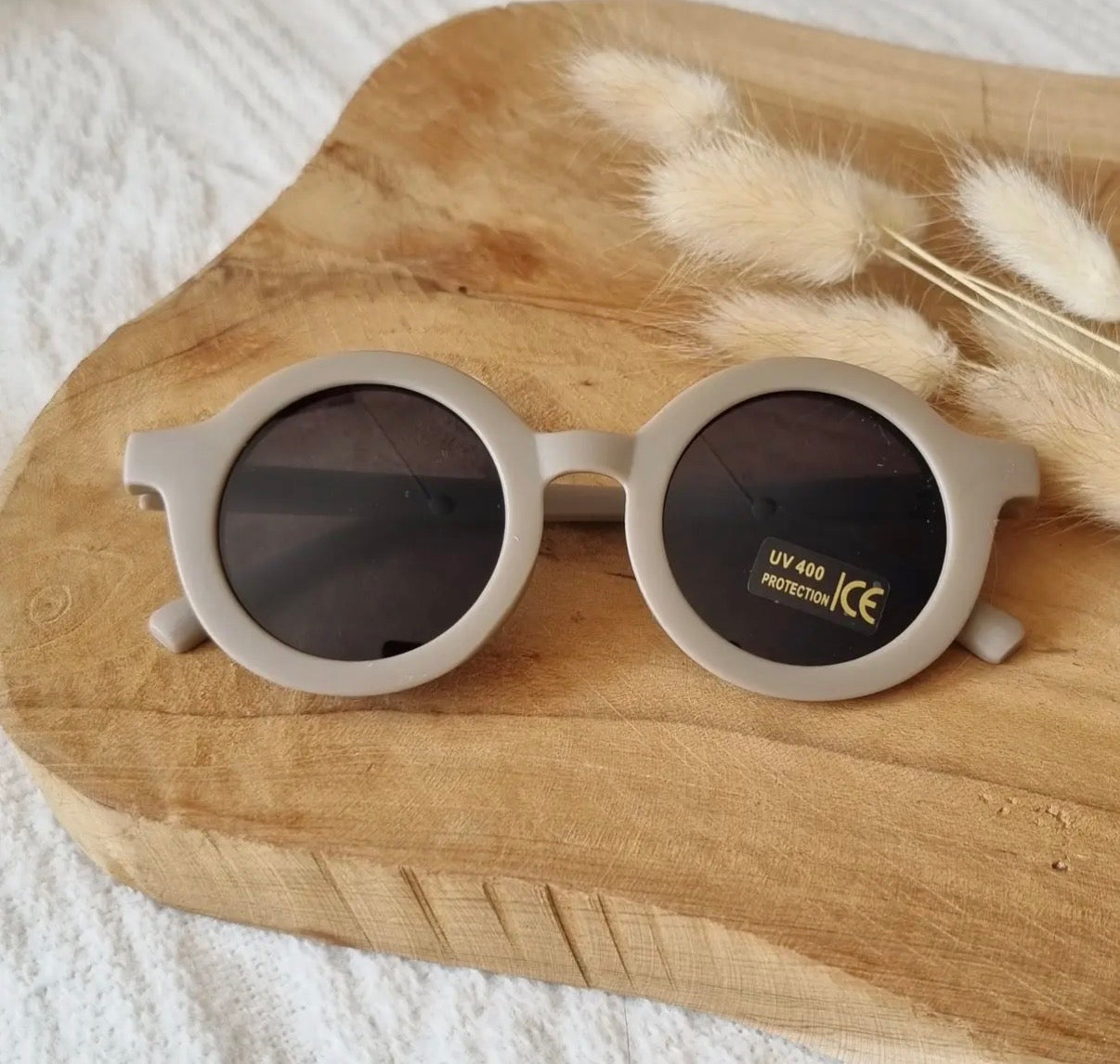 Kinder Sonnenbrille UV400 Schutz Taupe