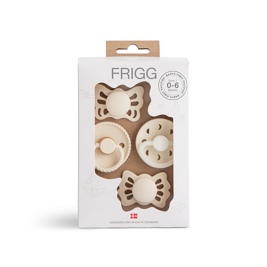 Frigg Babys First Pacifier 4er Pack Coloroptions