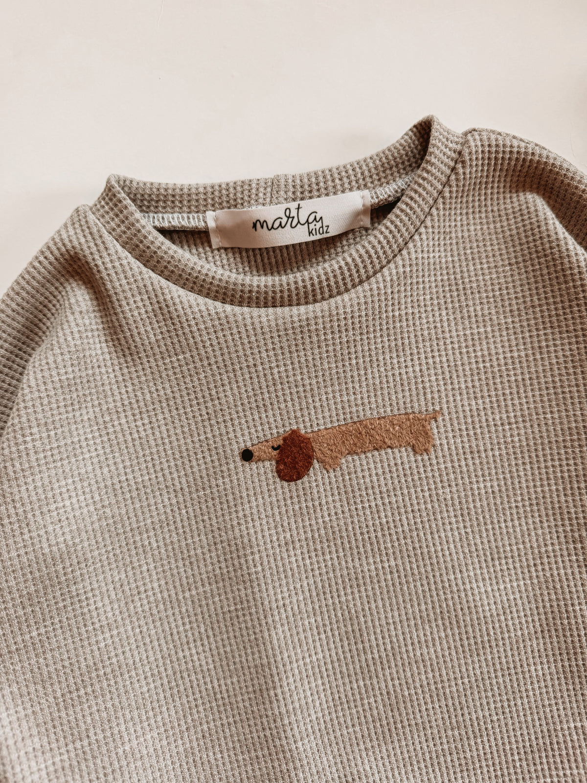 Waffel Sweater Dachshund