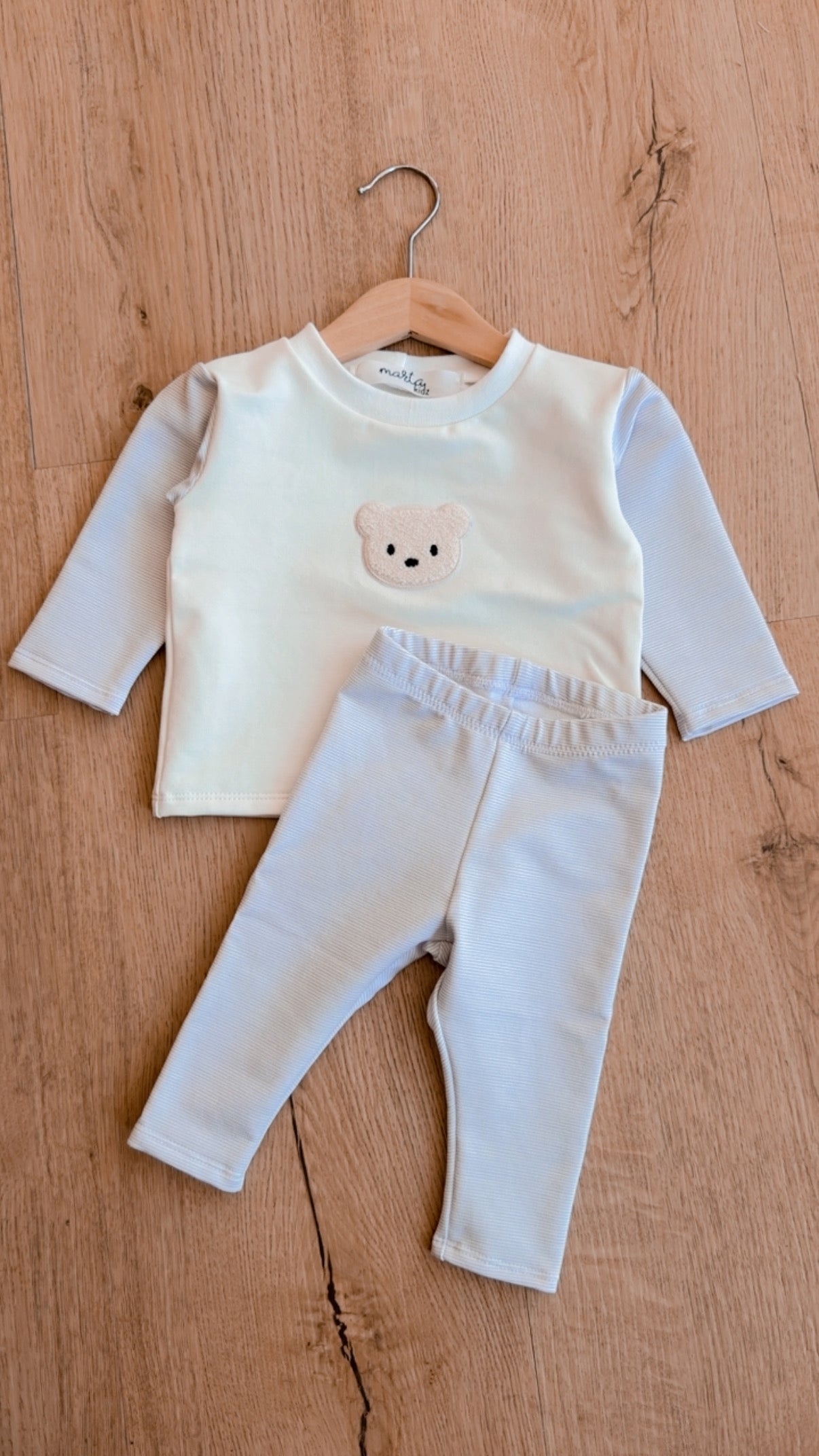 Newborn Set Creamy Bear 50/56