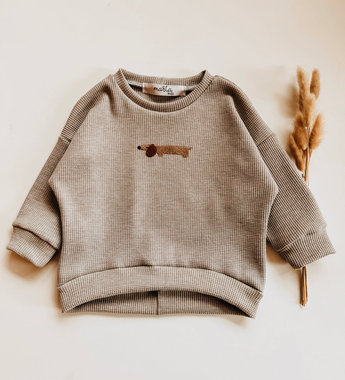 Waffel Sweater Dachshund