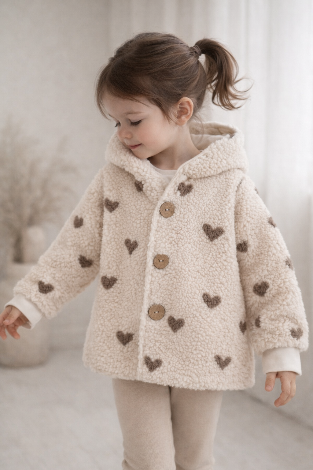 Teddy Jacke Hearts