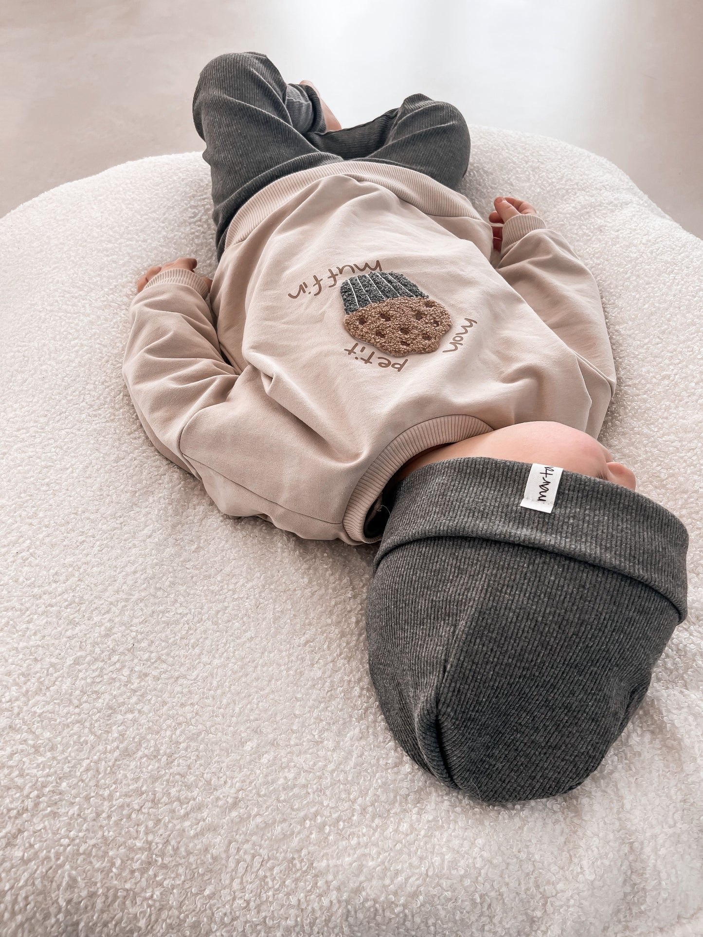 Rib Beanie Dark Grey