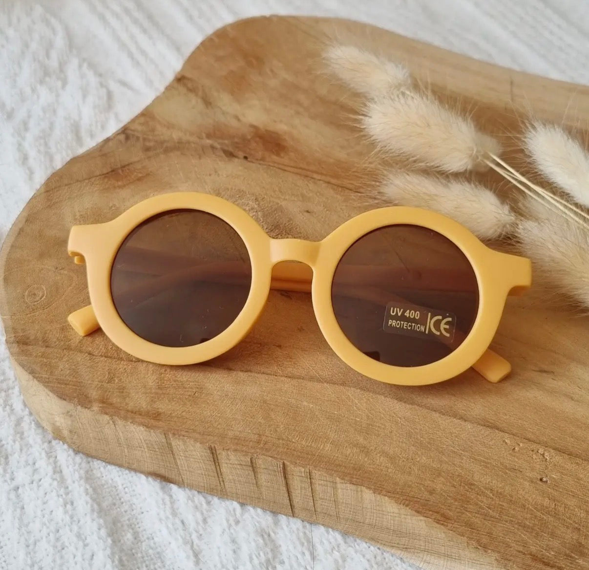 Kinder Sonnenbrille UV400 Schutz Senf