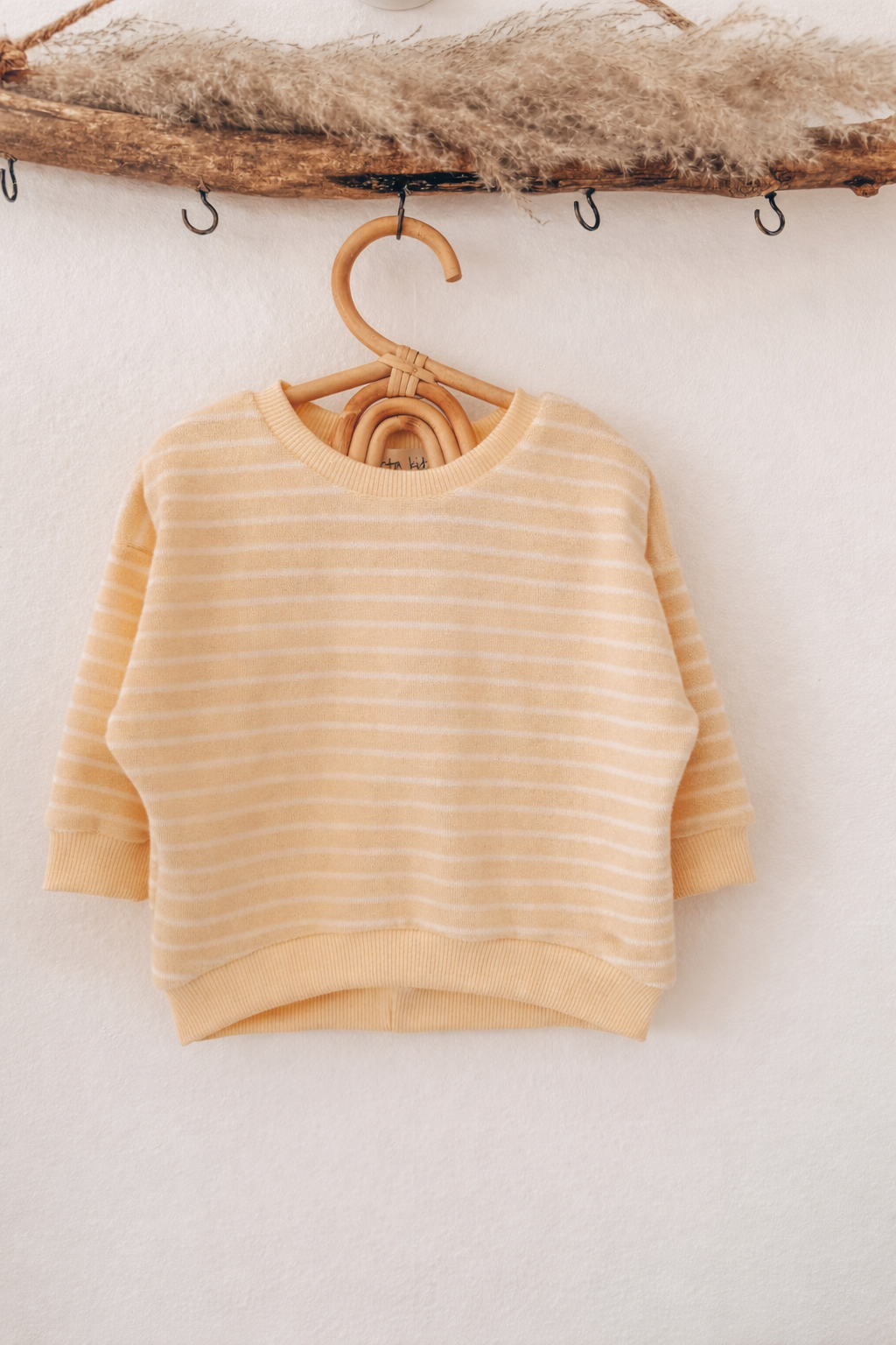 Frottee Sweater Bonjour