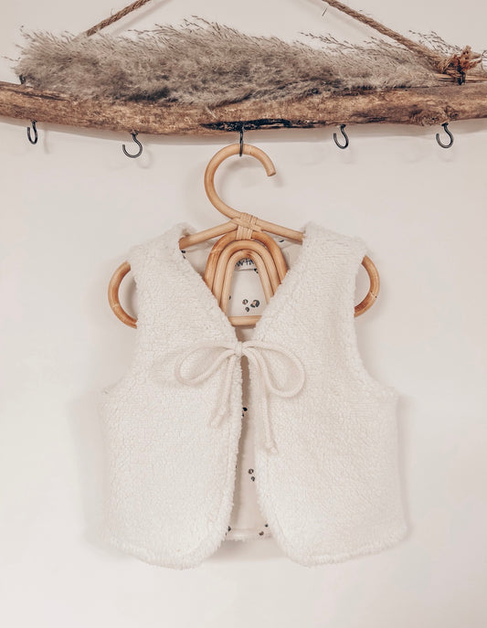 Teddy Weste Cream Leo