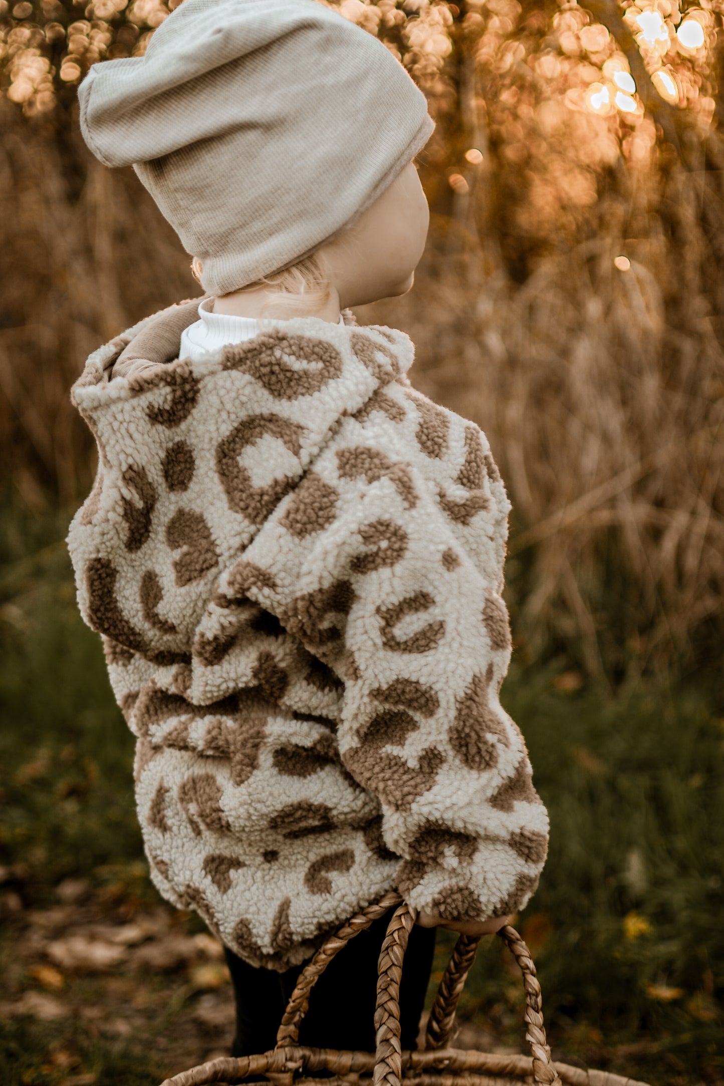 Outdoor Hoodie Leo brown sand