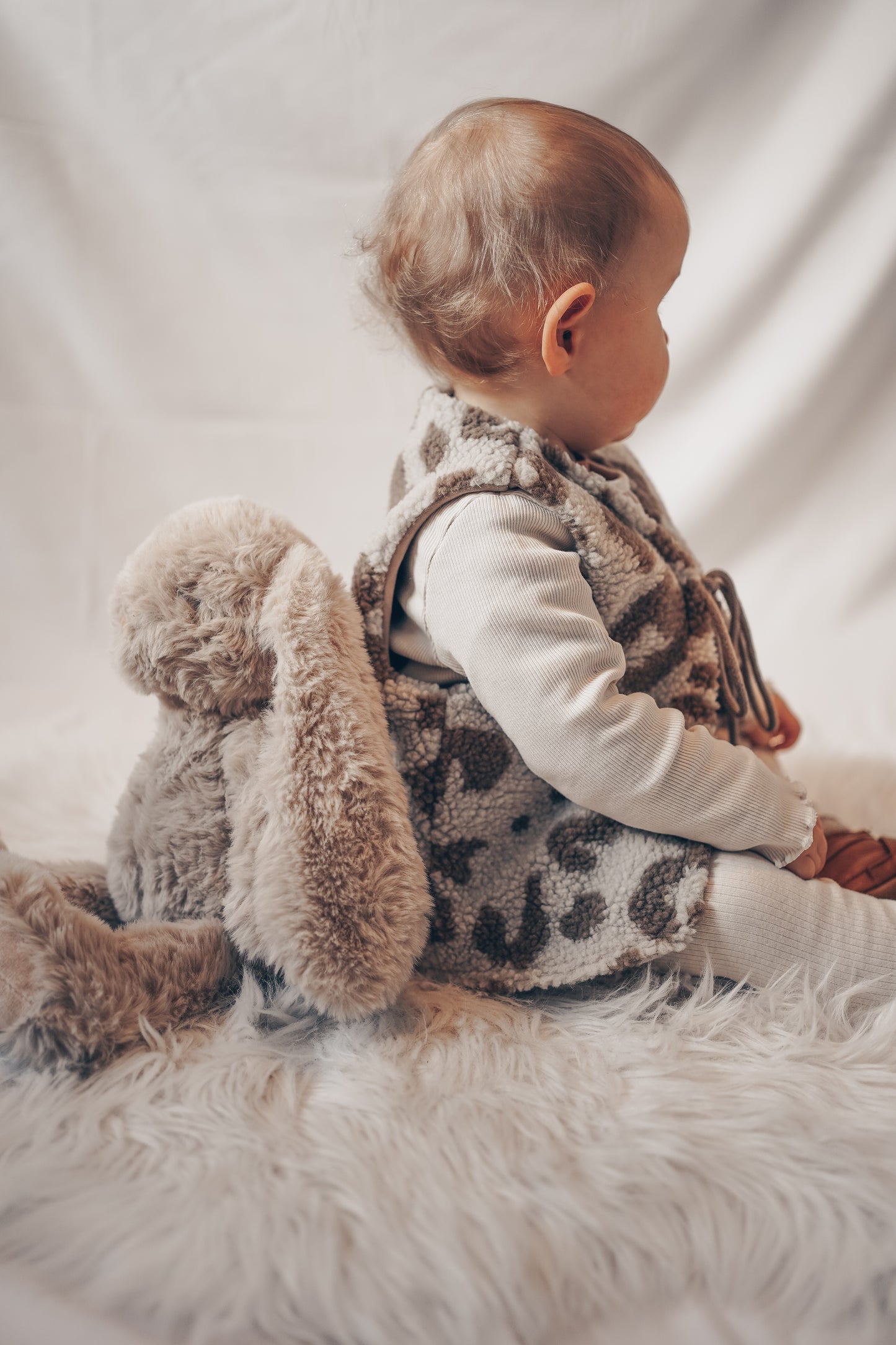 Teddy Weste Leo brown sand