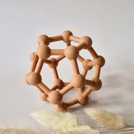 Flexibler Silikon Motorikball Rust