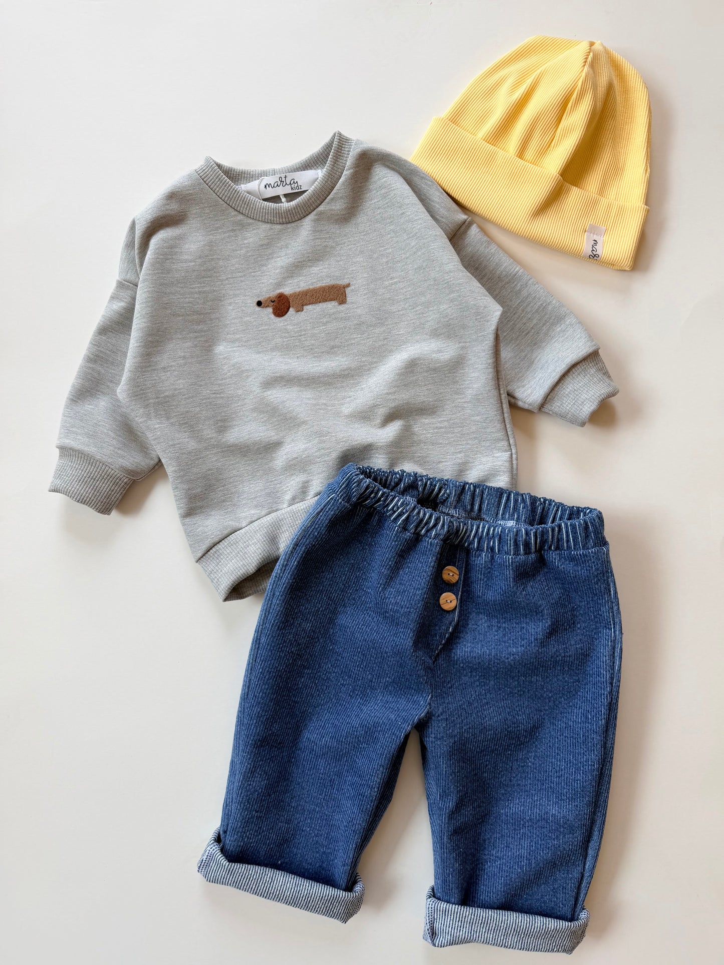 Cozy Corduroy Denim Pants