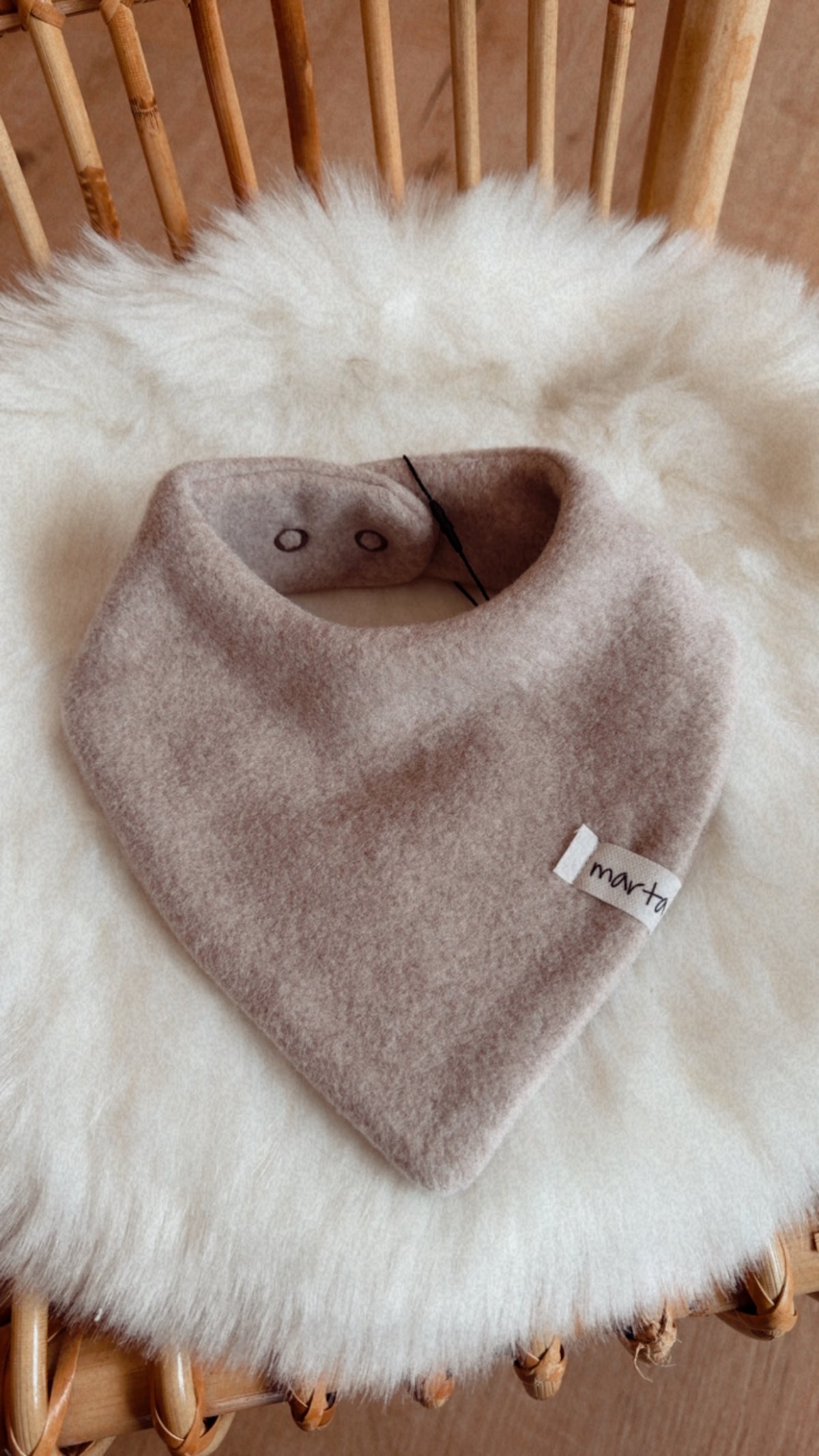 Bio Baumwollfleece Bandana Designoptions