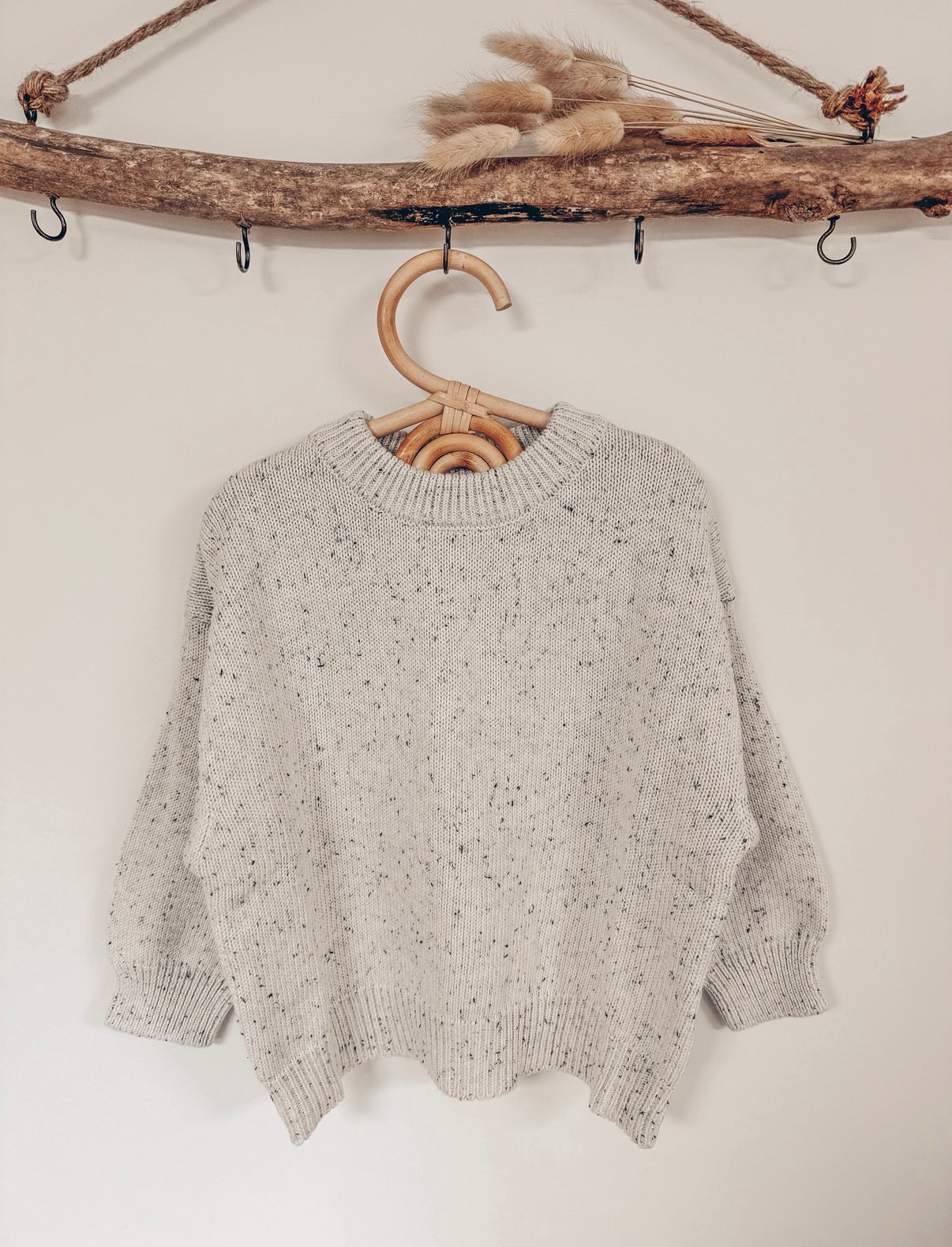 Baumwollstrick Sweater Salt’n’Pepper