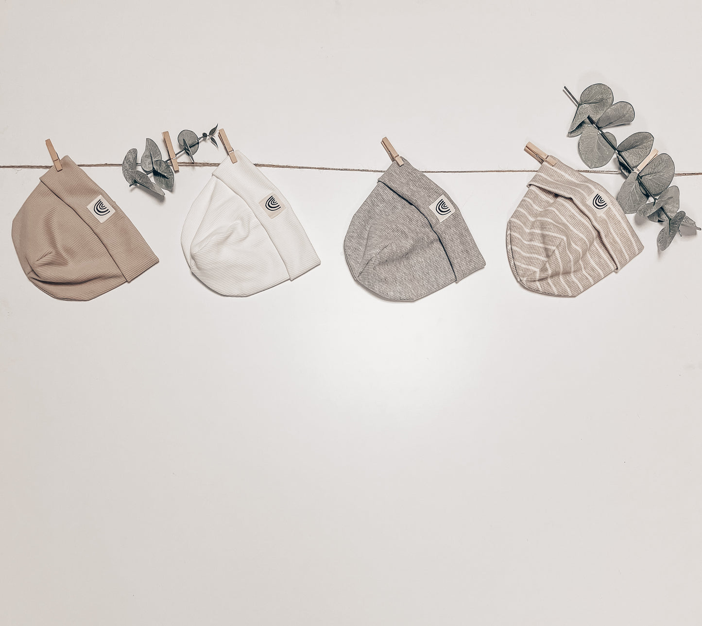 Rib Beanie Rainbow Grey melange